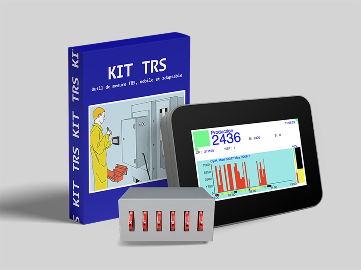 Kit TRS suivi de production industriel azlac opérationnel le premier jour